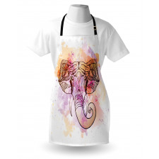 Oriental Wisdom Figure Theme Apron