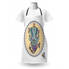 Mandala Asian Ceremony Apron