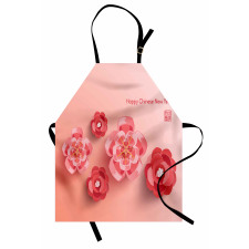 Pink Blossoms Apron