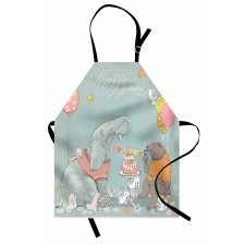 Elephant Hares Apron