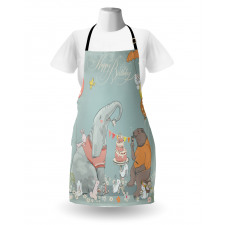 Elephant Hares Apron