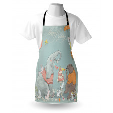 Elephant Hares Apron