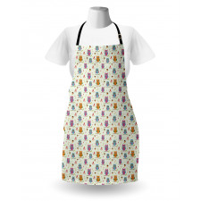 Birds Forest Elements Apron