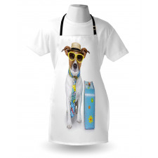 Traveler Funny Dog Design Apron