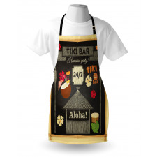 Traditional Tiki Bar Apron