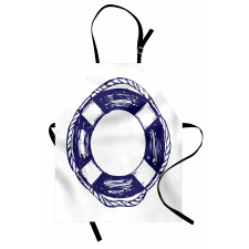 Sketch Life Buoy Apron