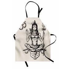 South Asian Figure Apron