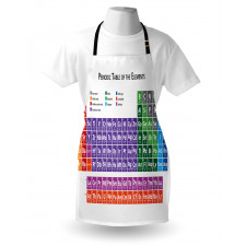 Periodic Table Elements Apron