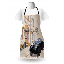 Old School Car Cafe Apron