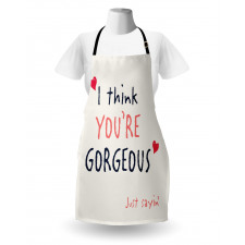 Valentines Day Slogan Apron