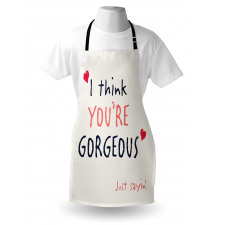 Valentines Day Slogan Apron