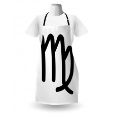 Monochrome Sign Apron