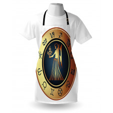 Signs Circle Woman Apron