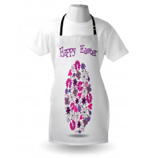 Holiday Flowers Apron