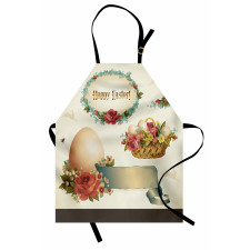 Romantic Flower Basket Apron