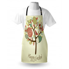 Vintage Spring Foliage Apron