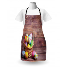 Flowers and Polka Dots Apron
