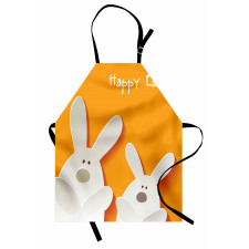 Happy Easter Bunnies Apron