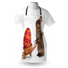 Easter Rabbit Brushes Apron