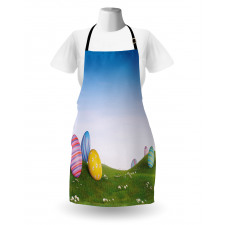 Eggs on the Hills Spring Apron