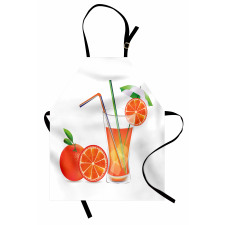 Orange Juice Glass Apron