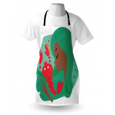 Woman Portrait Apron