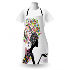 Floral Girl Apron