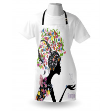 Floral Girl Apron