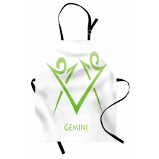 Green Simplistic Apron