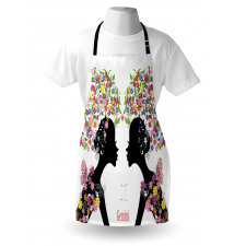 Floral Ladies Apron