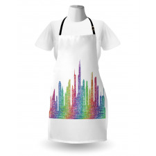 Abstract Scene Apron