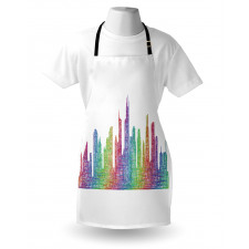 Abstract Scene Apron