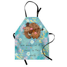 Mothers Day Elephant Apron