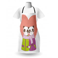 Lovers Holding Hands Apron