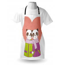 Lovers Holding Hands Apron