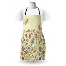 Colorful Summer Petals Apron