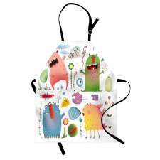 Alien Creatures Apron