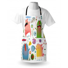 Alien Creatures Apron