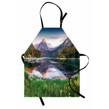 Swiss Lake Sunrise Apron