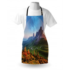 Alps Rainbow Morning Apron