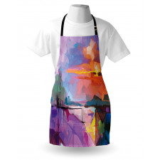 Mountains Design Apron