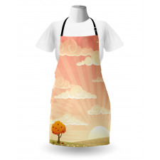 Lonely Tree Rural Field Apron