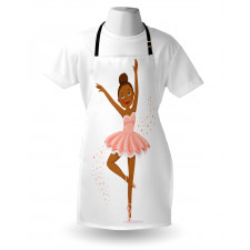 Ballerina Dancing Kids Apron