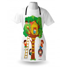 Boys Girl in a Tree House Apron