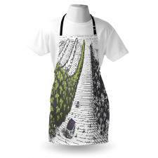 Vintage Green Vineyards Apron