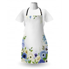 Roses Peonies Apron