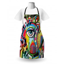 Colorful Art Eye Apron