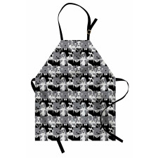 Gentlemen Punk Animals Apron