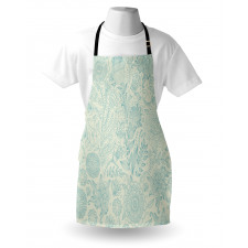 Antique Flowers Apron