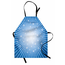 Retro Burst Stars Apron